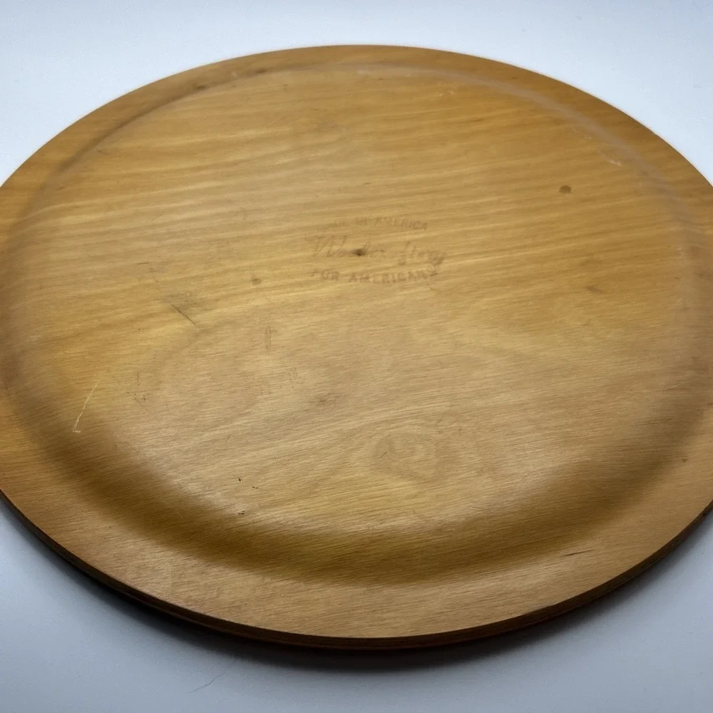 Vtg Woodcroftery Decorative Tray Folk Art Pennsylvania Dutch Kitchen Cooking 12